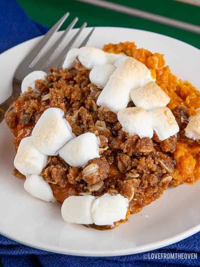 Sweet Potato Casserole With Marshmallows Story