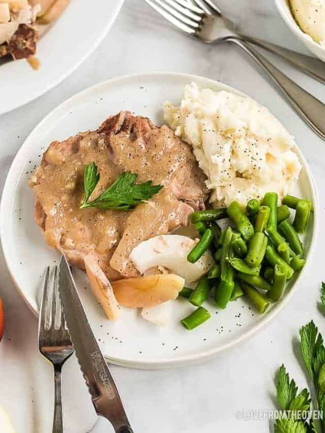 Crockpot Ranch Pork Chops Story