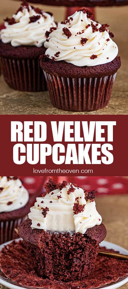 photos of red velvet cupcakes
