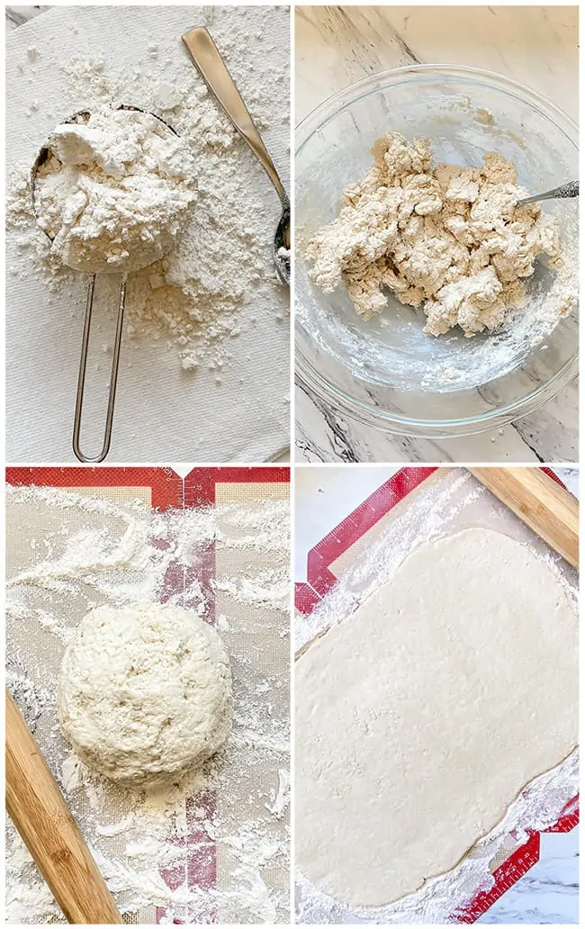 step by step photos to make quick cinnamon rolls