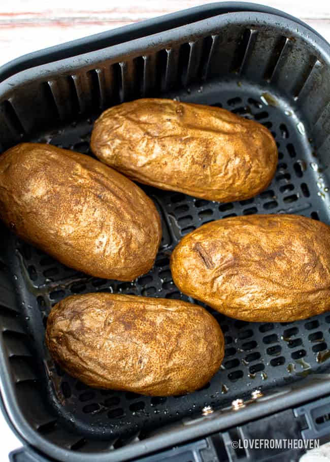 potatoes in an air fryer