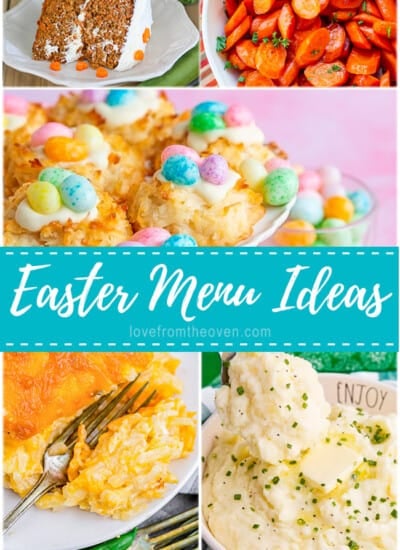 photos of different easter dinner recipes