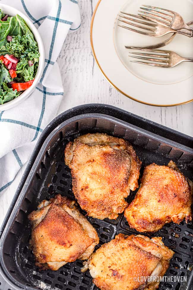 pieces of chicken in air fryer