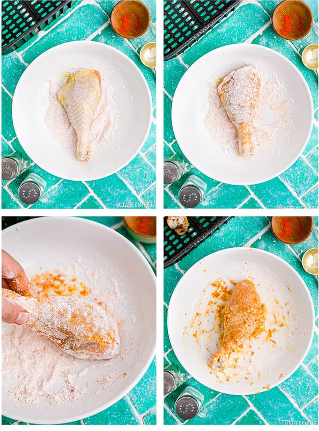 photos showing how to make a drumstick recipe 