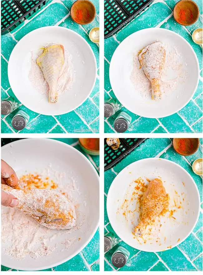 photos showing how to make a drumstick recipe 