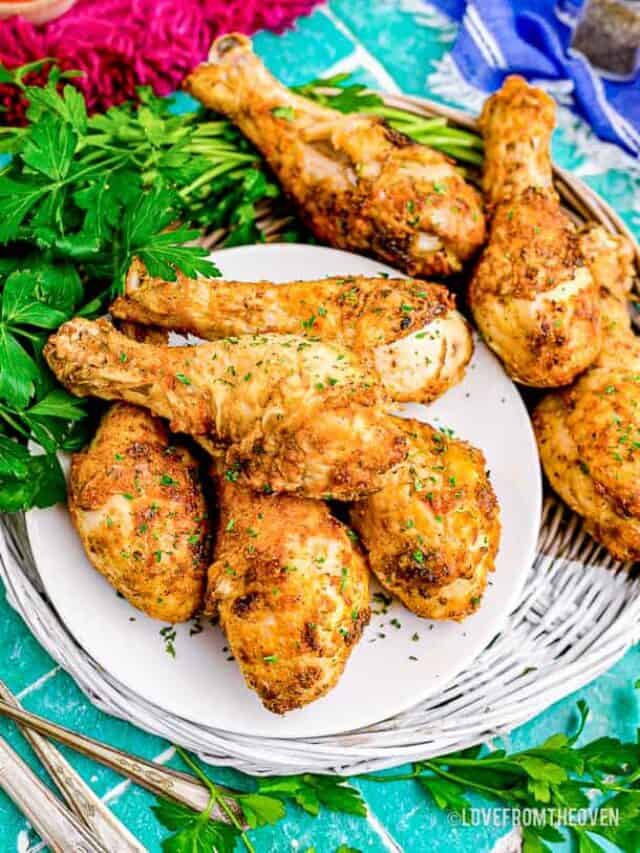 Air Fryer Chicken Drumsticks Story