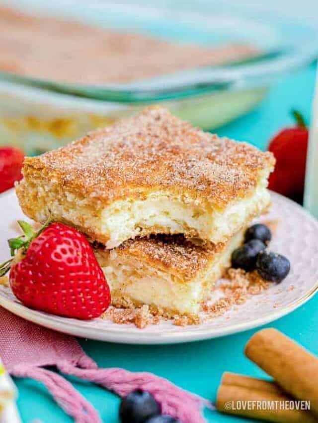 Churro Cheesecake Story