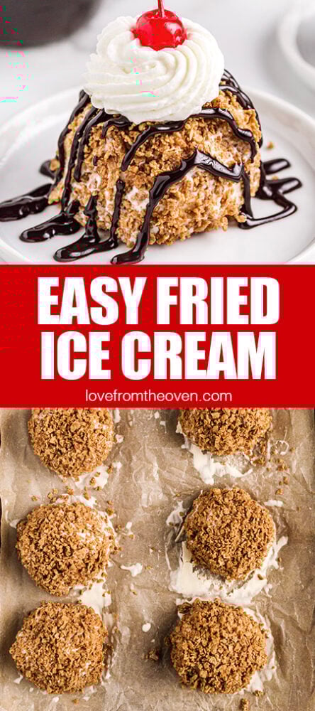 photos of fried ice cream