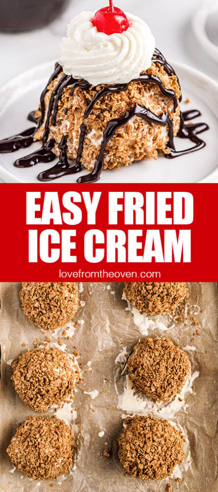 photos of fried ice cream