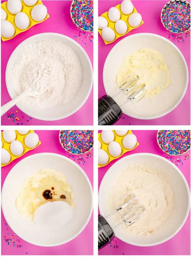 How To Make Funfetti step by step photos