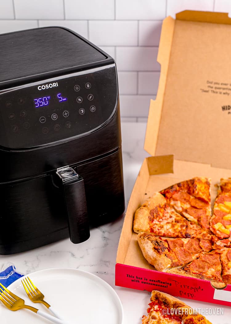 How To Reheat Pizza In An Air Fryer • Love From The Oven