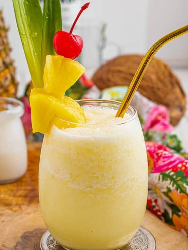 Frozen Pina Colada Recipe Story