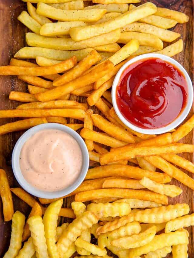 Air Fryer Frozen French Fries Story