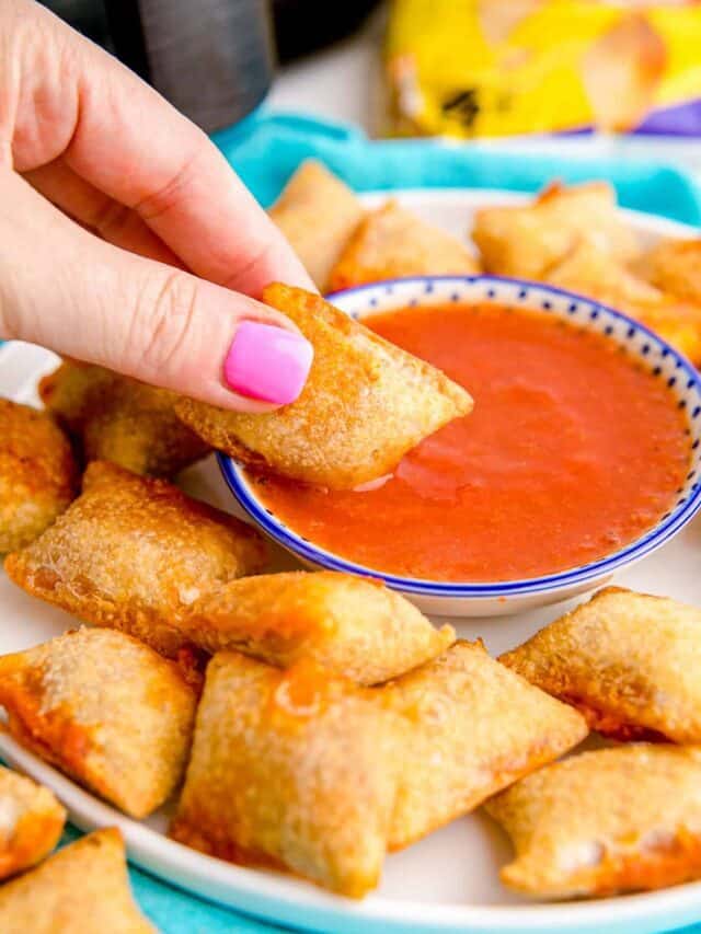 Air Fryer Pizza Rolls Story