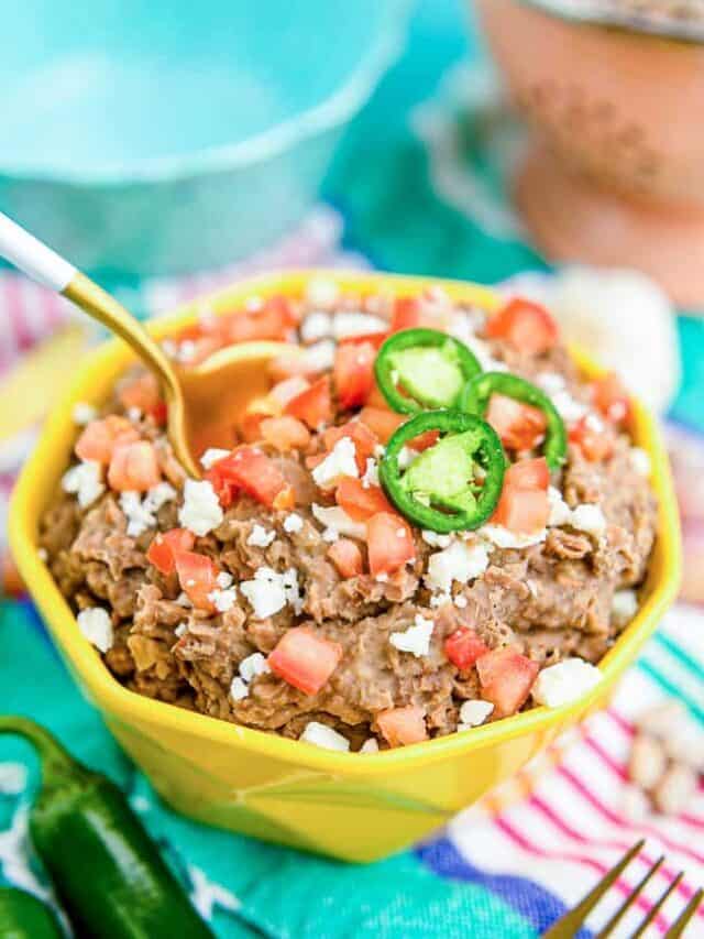 Instant Pot Refried Beans Story