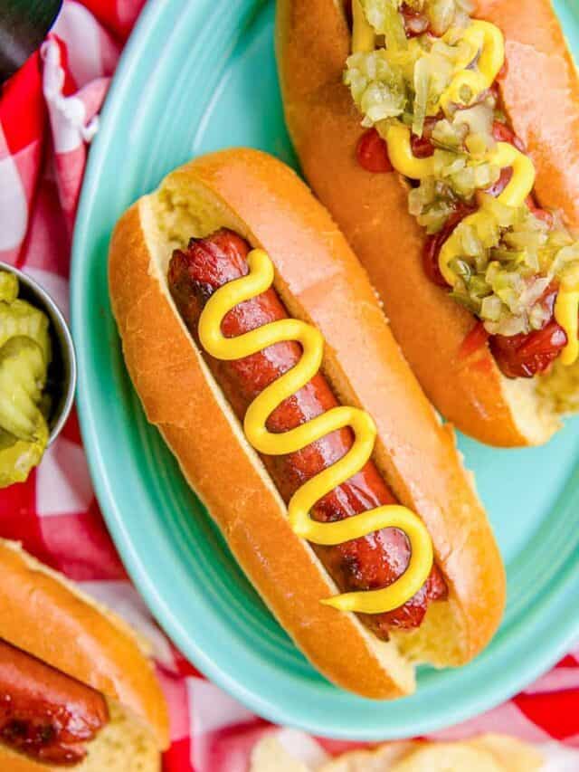 Air Fryer Hot Dogs Story
