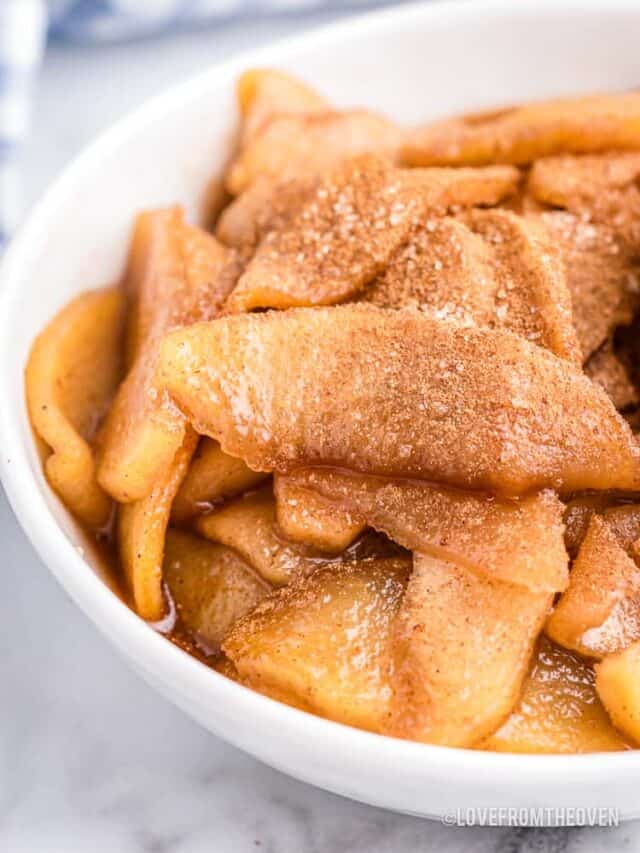 Baked Cinnamon Apples Recipe Story • Love From The Oven