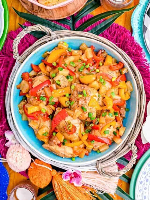 Crockpot Hawaiian Chicken Story