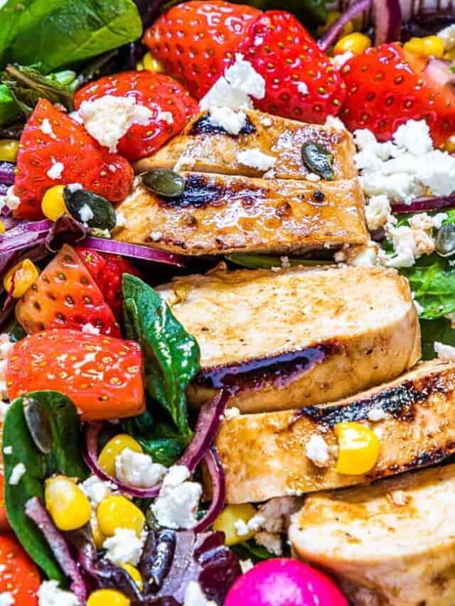 Strawberry Chicken Salad Story
