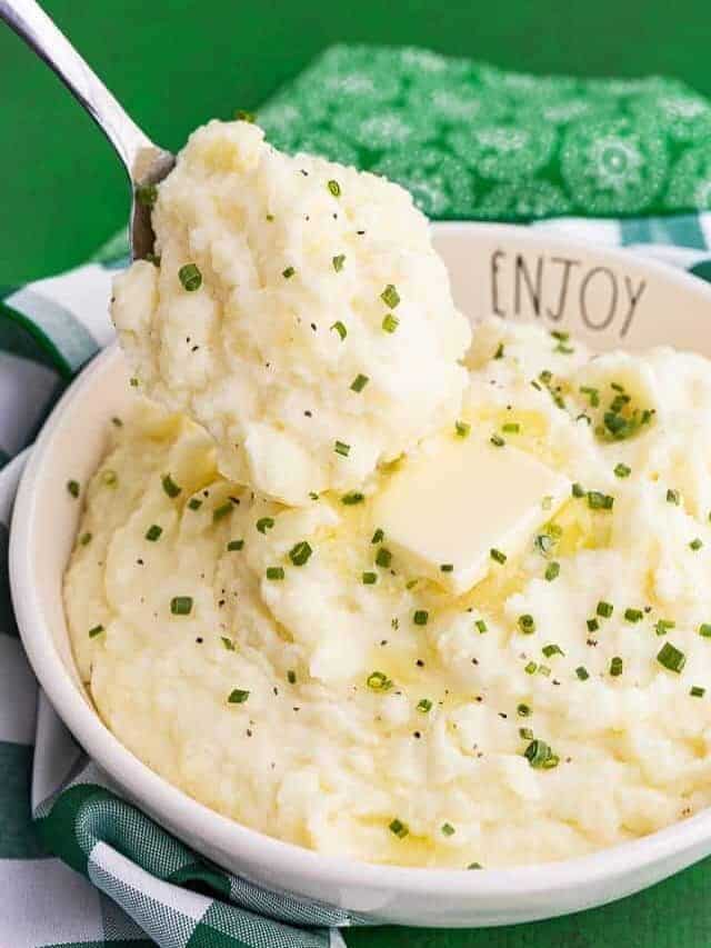 Crock Pot Mashed Potatoes Story