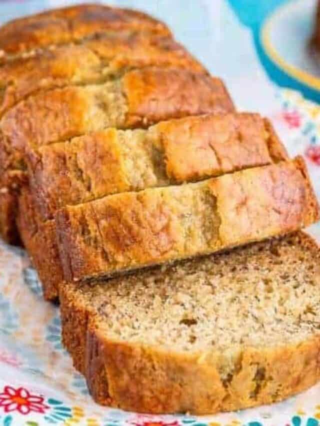 Banana Bread With Sour Cream Story • Love From The Oven