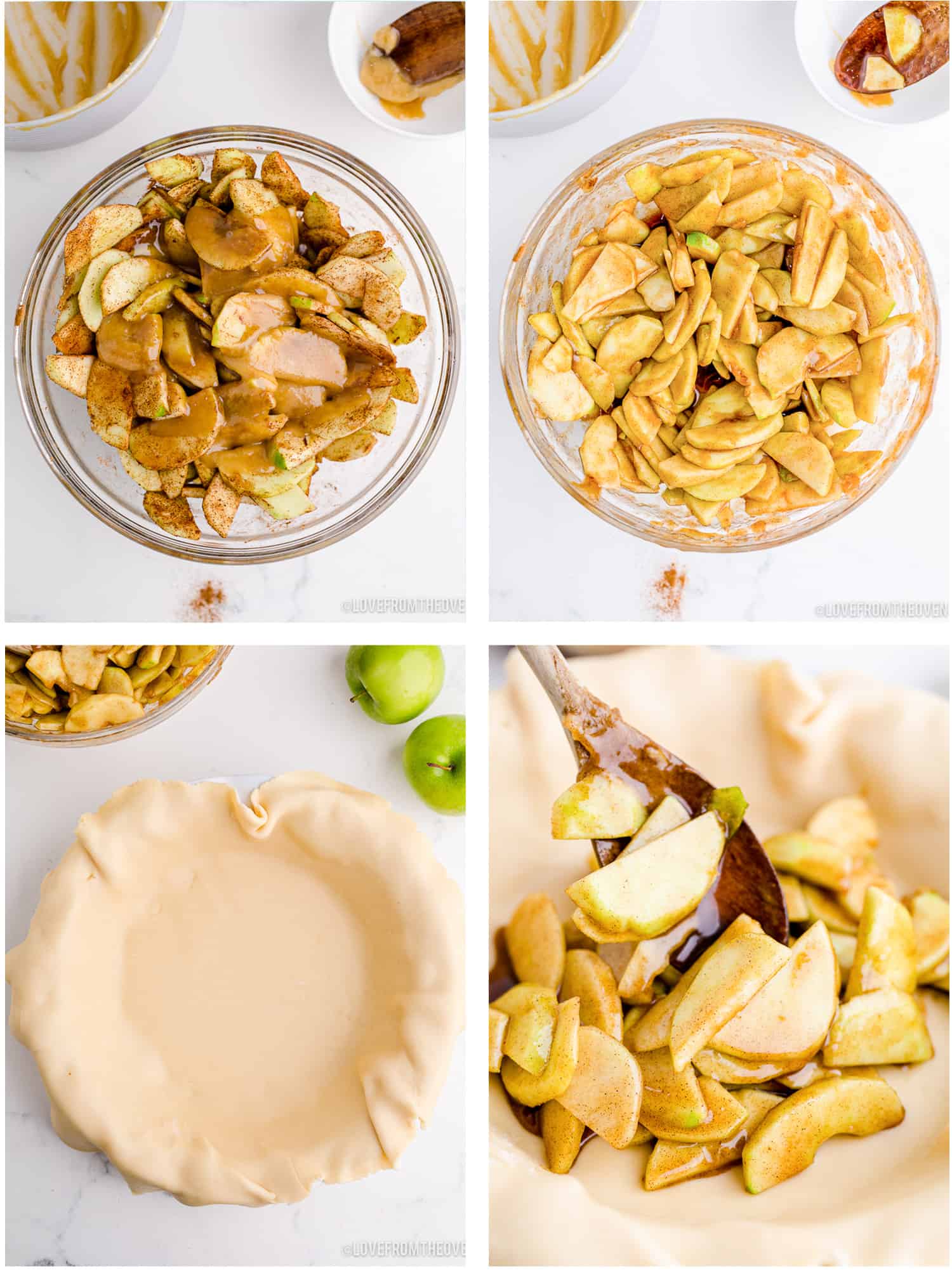 Caramel Apple Pie • Love From The Oven