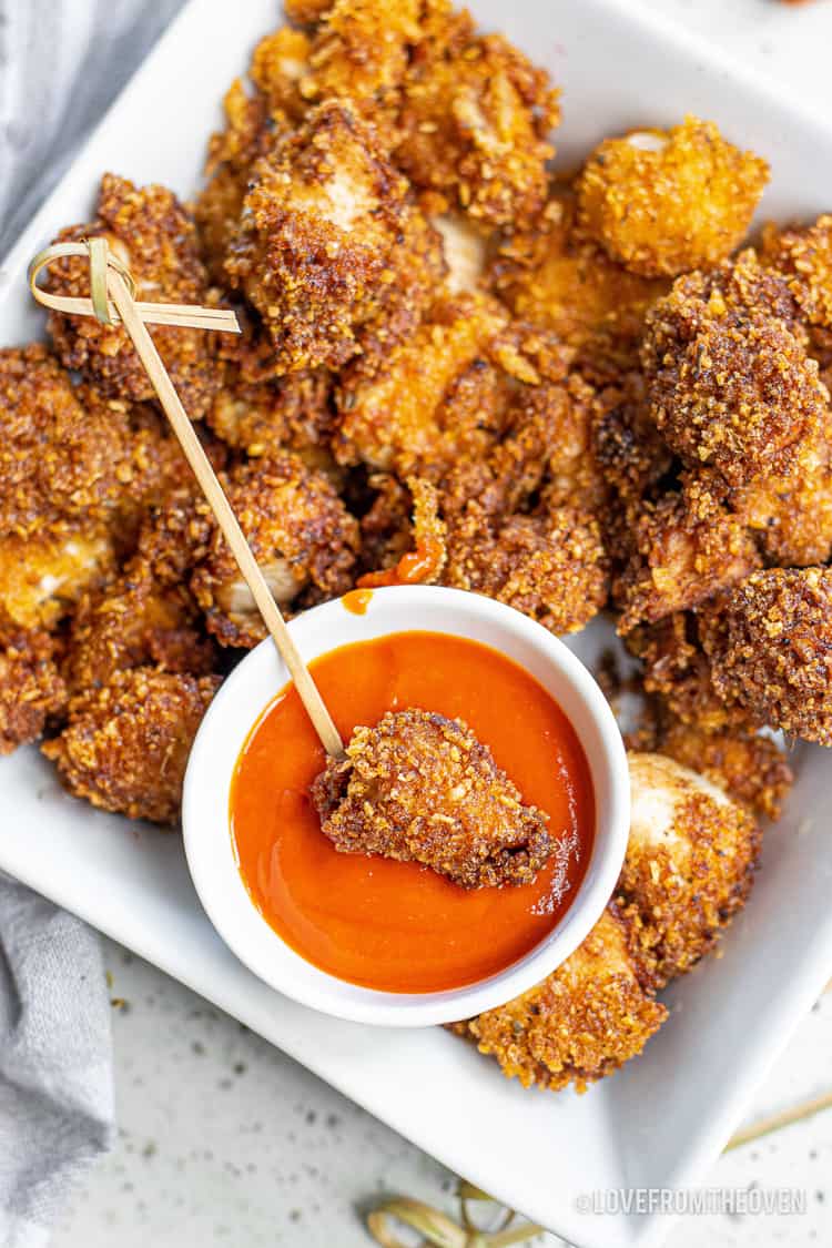 Popcorn Chicken Recipe • Love From The Oven