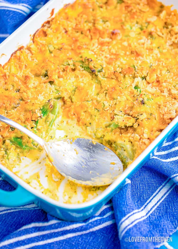 Broccoli Casserole With Ritz Crackers • Love From The Oven