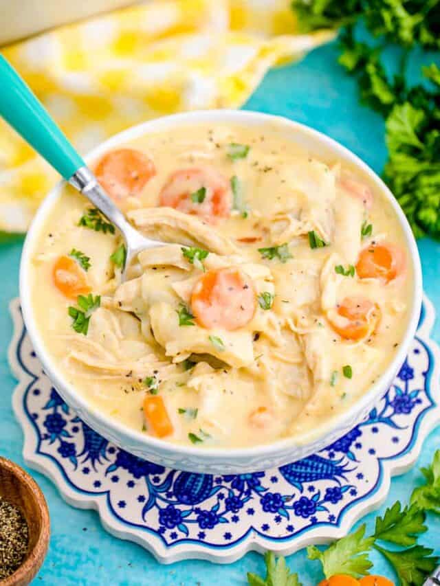 Chicken And Dumplings With Tortillas Story • Love From The Oven