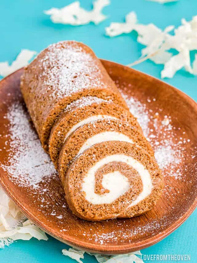 Pumpkin Roll Story • Love From The Oven