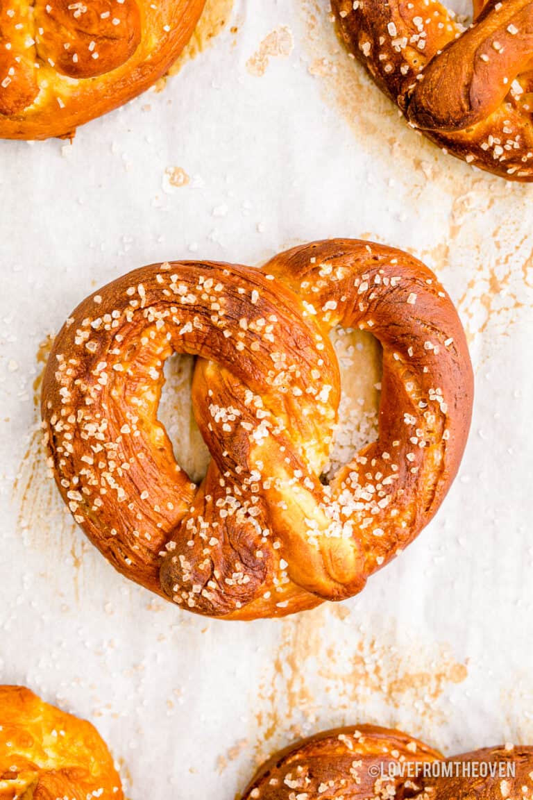 Homemade Pretzels • Love From The Oven