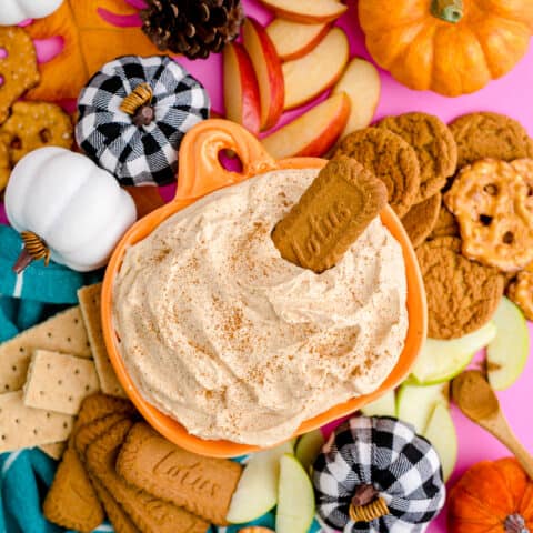 a photo of pumpkin dip