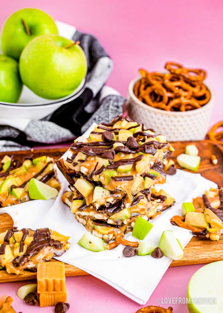 Caramel Apple Bark • Love From The Oven
