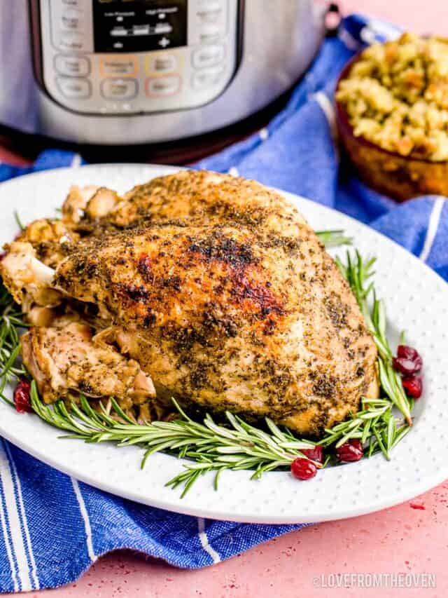 turkey breast cooked in an instant pot