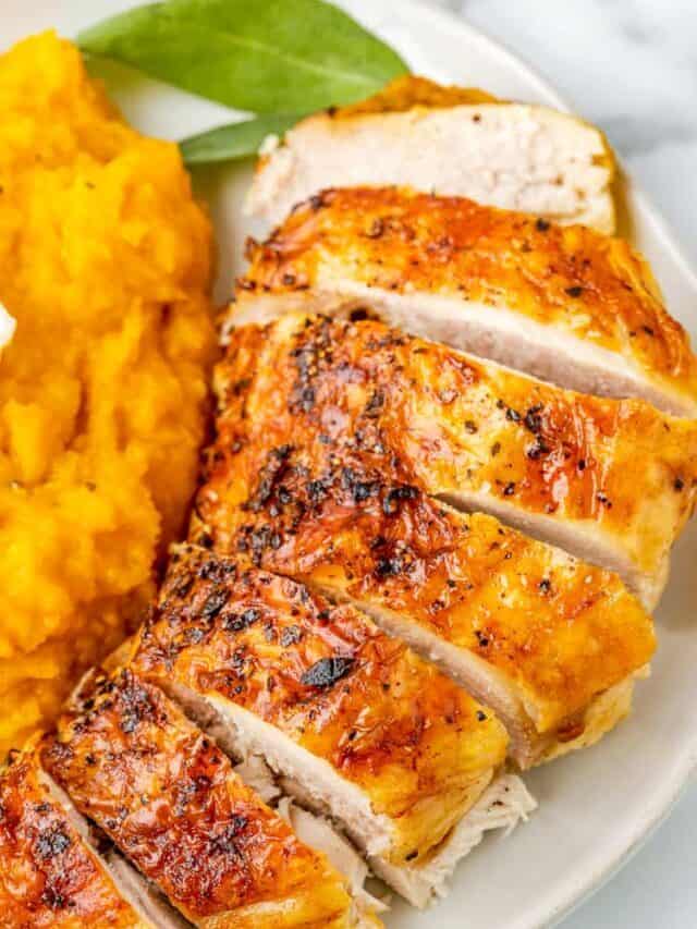 Air Fryer Turkey Breast Story