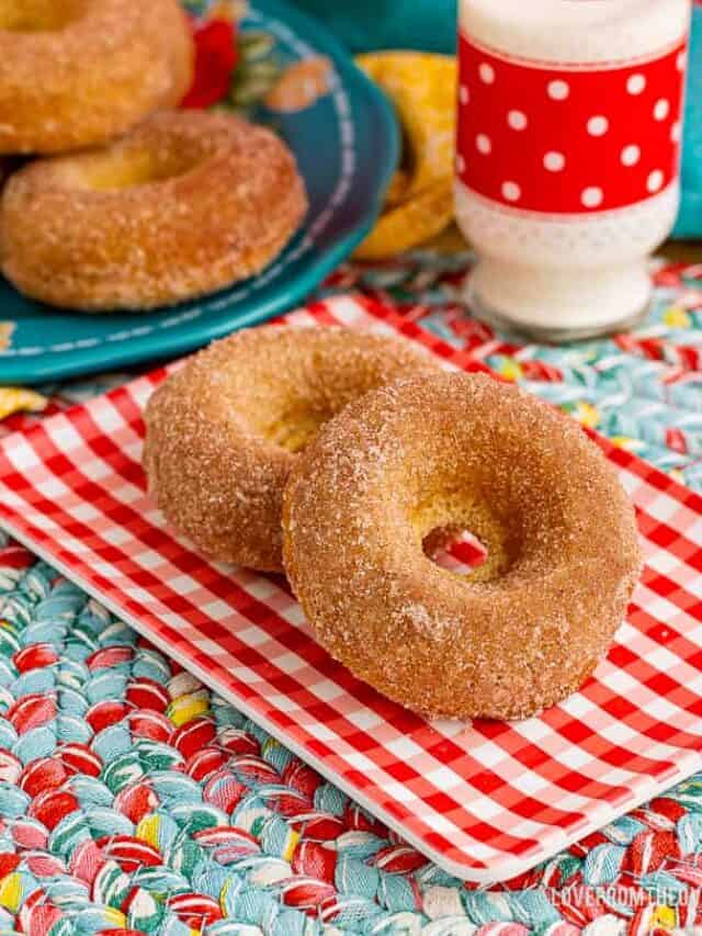 Baked Apple Cider Donuts Story