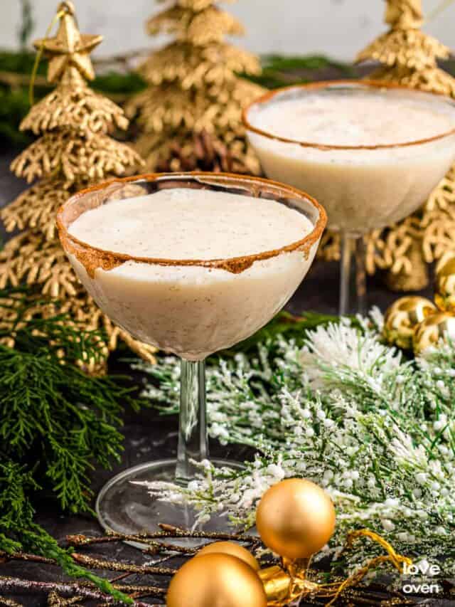 Eggnog Martini Story