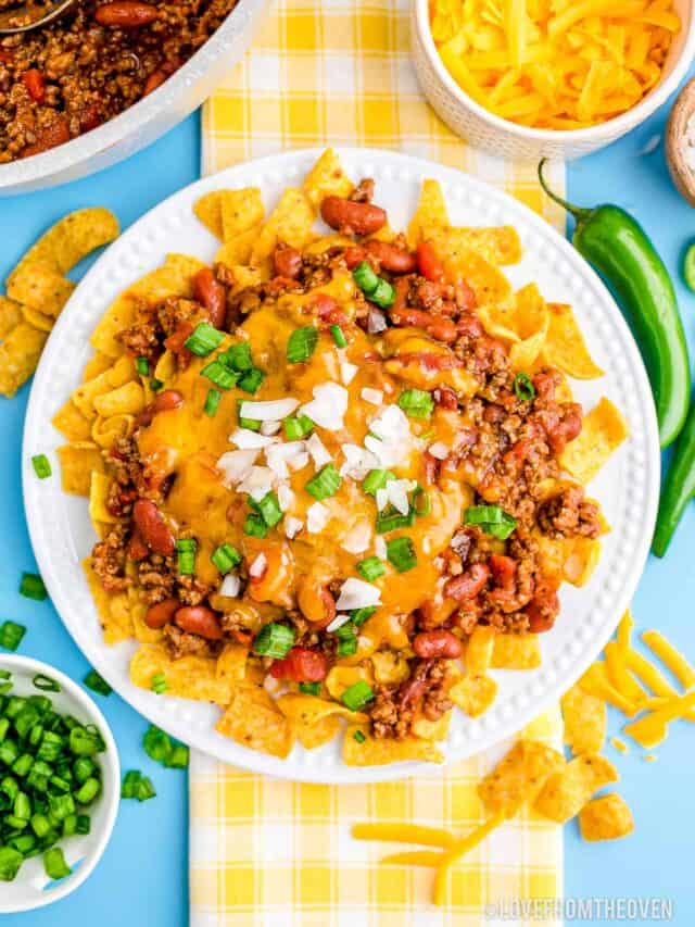 frito-chili-pie on a table