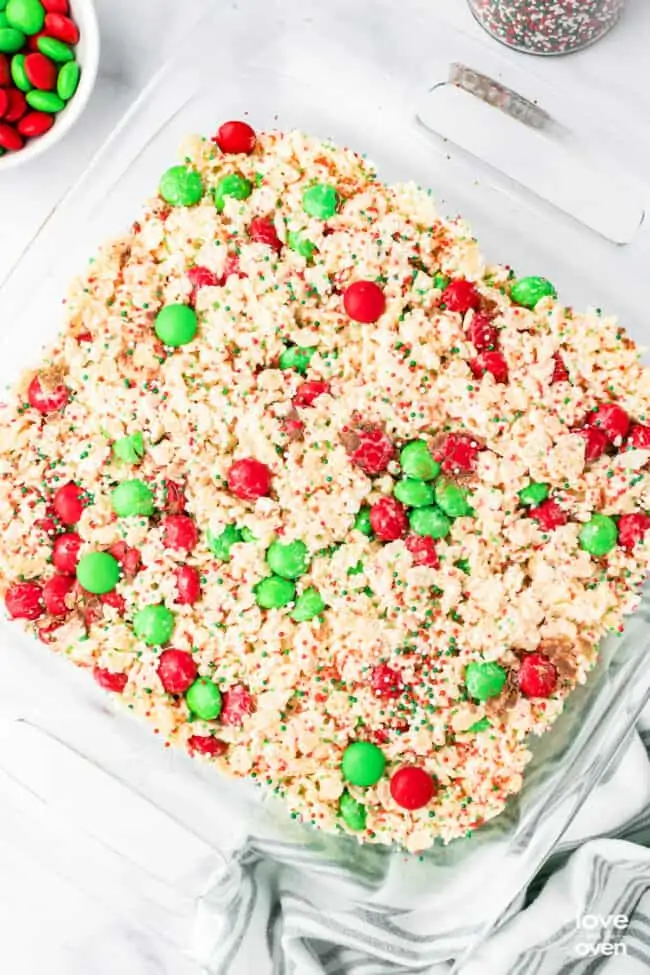 Holiday Rice Krispie Treats - Indecision & Cake