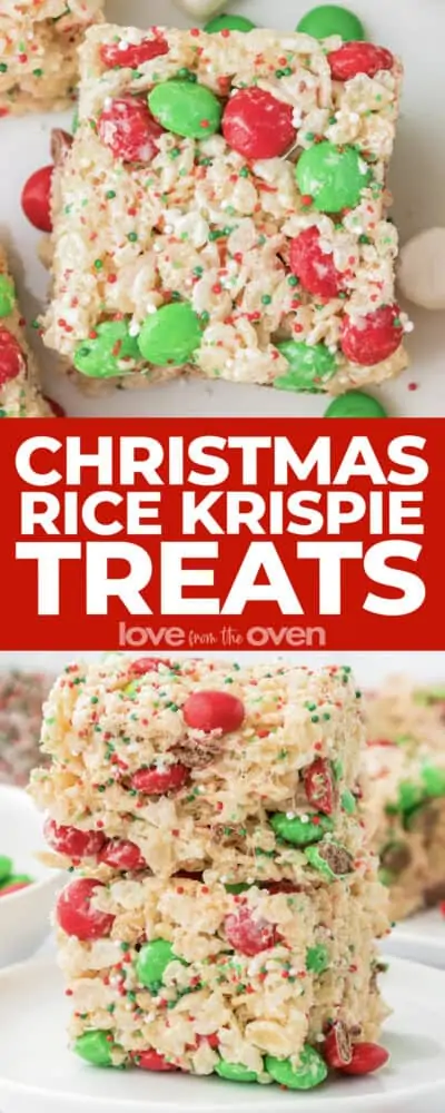 Holiday Rice Krispie Treats - Indecision & Cake