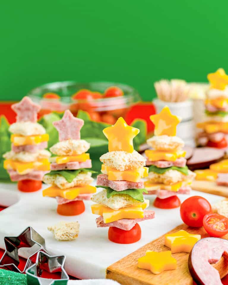 Cute Christmas appetizers.