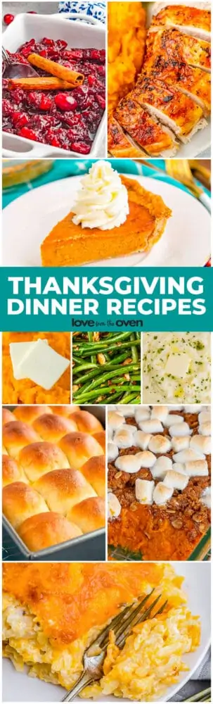 Thanksgiving Dinner Ideas Story • Love From The Oven