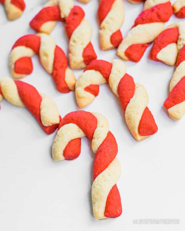 Candy Cane Cookies