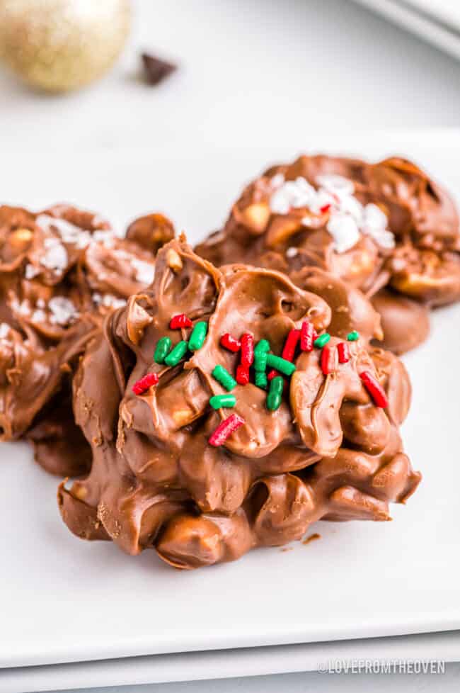 Pieces of crockpot christmas crack