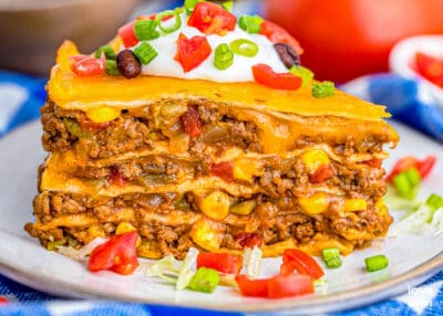 Taco Pie Recipe • Love From The Oven