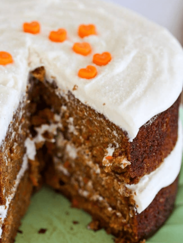 Carrot Cake Recipe Cover Image