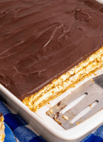 Chocolate Eclair Cake Cover Image
