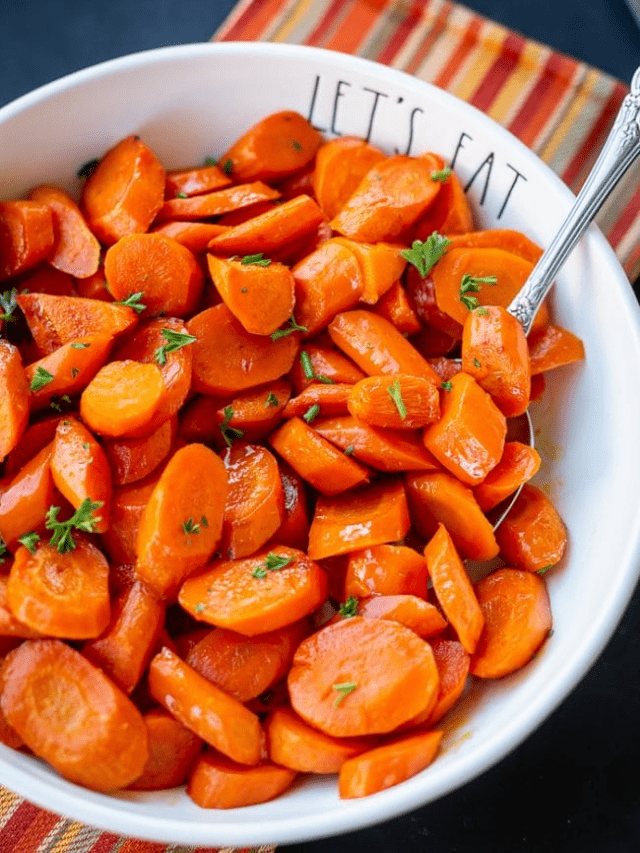 Easy Glazed Carrots Story