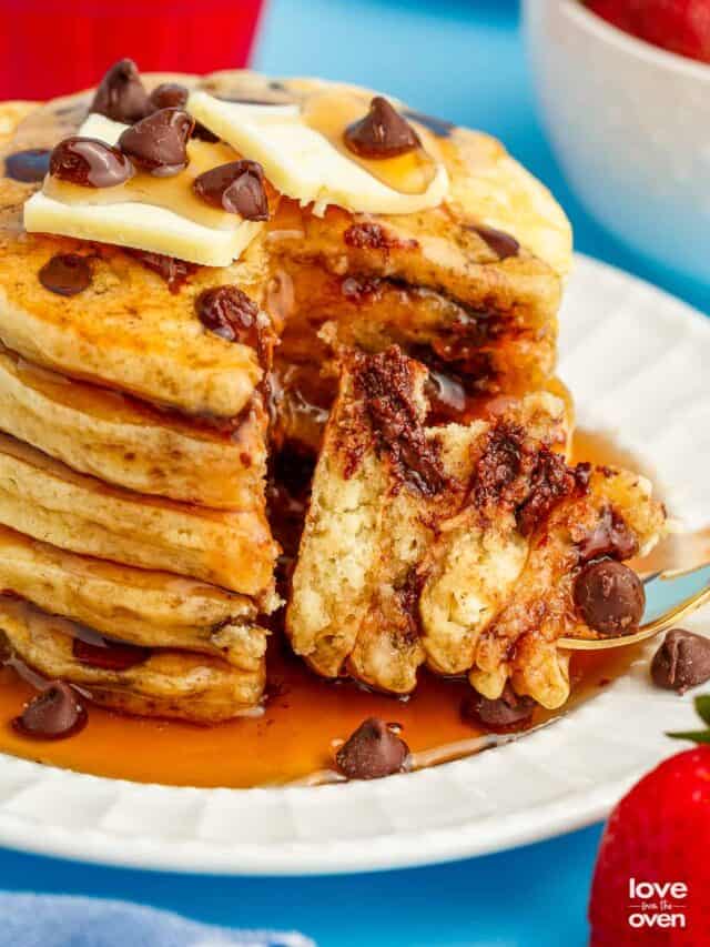 Chocolate Chip Pancake Recipe