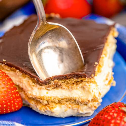 Chocolate Eclair Cake • Love From The Oven